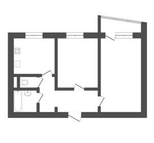 2-к квартира, вторичка, 50м2, 4/9 этаж