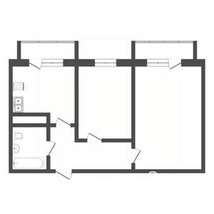 2-к квартира, вторичка, 47м2, 15/16 этаж