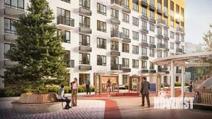 2-к квартира, строящийся дом, 55м2, 2/14 этаж