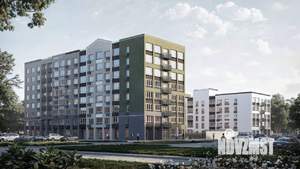 1-к квартира, строящийся дом, 35м2, 5/8 этаж