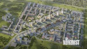 1-к квартира, сданный дом, 43м2, 13/24 этаж