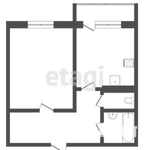 1-к квартира, вторичка, 36м2, 3/10 этаж