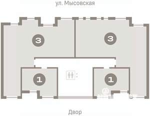 3-к квартира, вторичка, 108м2, 7/8 этаж