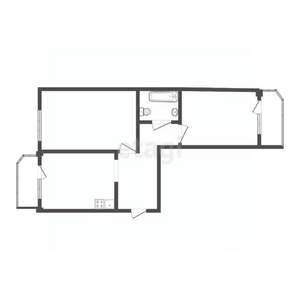 2-к квартира, вторичка, 68м2, 8/10 этаж