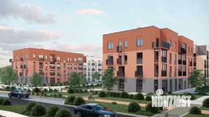 2-к квартира, строящийся дом, 79м2, 3/4 этаж