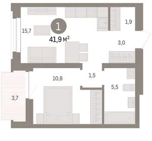 Фото квартиры на продажу (2)