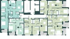 2-к квартира, вторичка, 63м2, 14/14 этаж