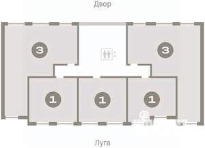 3-к квартира, вторичка, 82м2, 4/7 этаж