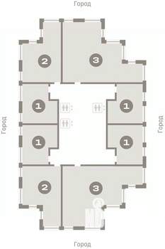 1-к квартира, вторичка, 34м2, 20/25 этаж