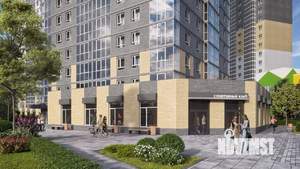 2-к квартира, строящийся дом, 66м2, 1/23 этаж