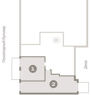 2-к квартира, вторичка, 98м2, 1/8 этаж