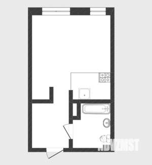 Студия квартира, вторичка, 33м2, 22/24 этаж