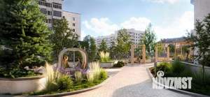 1-к квартира, строящийся дом, 43м2, 2/12 этаж