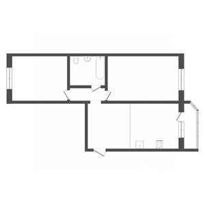 2-к квартира, вторичка, 66м2, 4/14 этаж