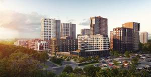 3-к квартира, сданный дом, 91м2, 12/23 этаж