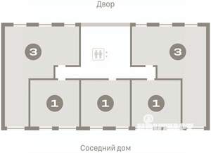 3-к квартира, вторичка, 85м2, 4/7 этаж