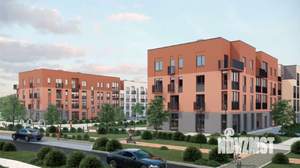 2-к квартира, строящийся дом, 72м2, 3/4 этаж