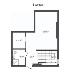 2-к квартира, вторичка, 93м2, 2/31 этаж