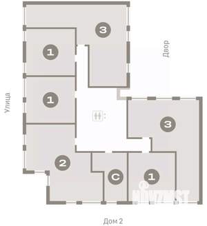 3-к квартира, вторичка, 88м2, 7/9 этаж