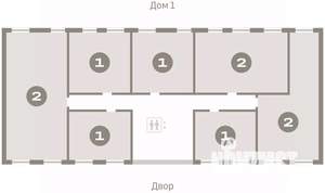 2-к квартира, вторичка, 92м2, 5/10 этаж