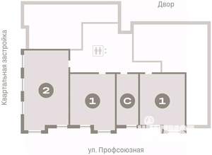 1-к квартира, вторичка, 51м2, 3/10 этаж