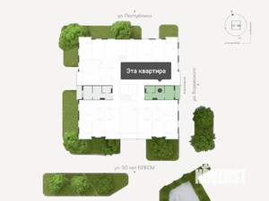 1-к квартира, вторичка, 25м2, 9/17 этаж