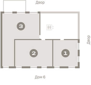 3-к квартира, вторичка, 111м2, 2/16 этаж