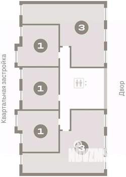 3-к квартира, вторичка, 82м2, 6/10 этаж