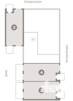 2-к квартира, вторичка, 105м2, 1/9 этаж