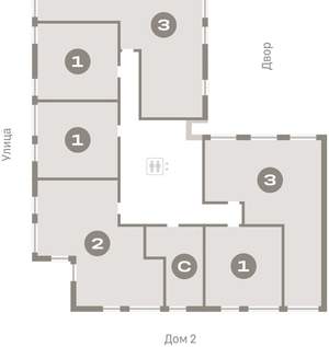 3-к квартира, вторичка, 94м2, 5/25 этаж