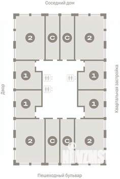 Студия квартира, вторичка, 31м2, 4/25 этаж
