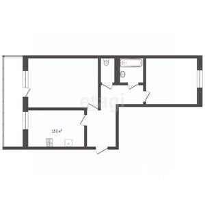 2-к квартира, вторичка, 67м2, 8/14 этаж