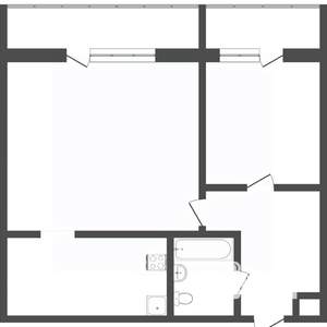 2-к квартира, вторичка, 31м2, 8/8 этаж