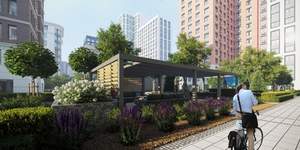 Студия квартира, вторичка, 28м2, 4/24 этаж