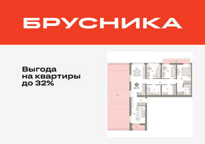 3-к квартира, вторичка, 187м2, 3/25 этаж