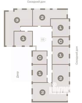 3-к квартира, вторичка, 86м2, 7/9 этаж