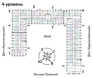 2-к квартира, вторичка, 41м2, 4/15 этаж