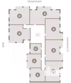 Студия квартира, вторичка, 25м2, 4/7 этаж