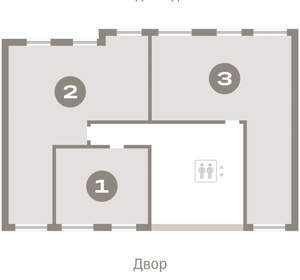 2-к квартира, вторичка, 83м2, 5/17 этаж