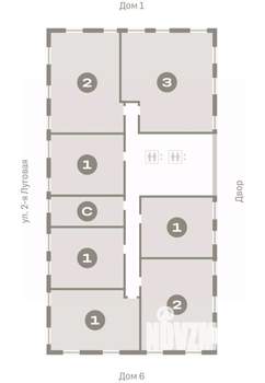 3-к квартира, вторичка, 97м2, 11/16 этаж