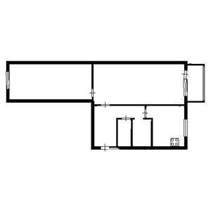 2-к квартира, вторичка, 45м2, 5/5 этаж