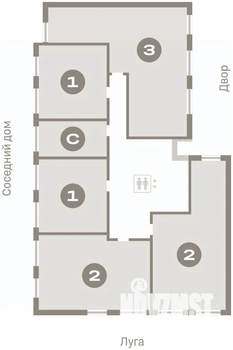 3-к квартира, вторичка, 86м2, 5/7 этаж