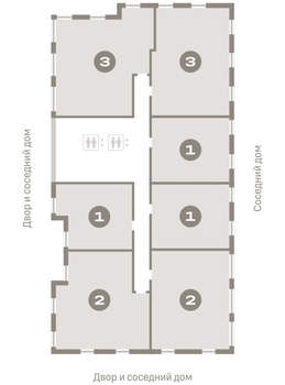 3-к квартира, вторичка, 90м2, 12/16 этаж