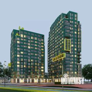 2-к квартира, строящийся дом, 70м2, 3/19 этаж