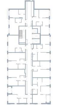 2-к квартира, вторичка, 45м2, 25/25 этаж