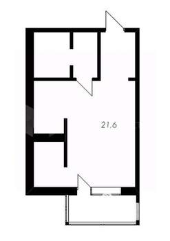 1-к квартира, вторичка, 45м2, 12/17 этаж